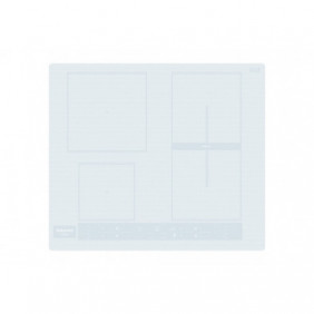 HOTPOINT Piano Cottura a Induzione, 4 Piastre, 59 cm, Bianco  -  HB 8460B NE/W