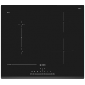 BOSCH  Piano Cottura a Induzione, Serie 6, 60 cm, 4 Zone Cottura, Vetroceramica Nero  -  PVS631FB5E
