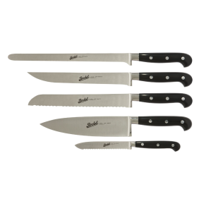 BERKEL set 5 coltelli Chef Adhoc Nero - KAD5CS00SRBGB