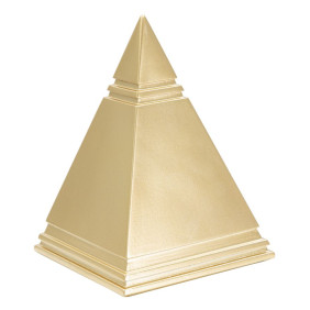 MAURO FERRETTI - Piramide Gold cm 11,5X11,5X15,5 