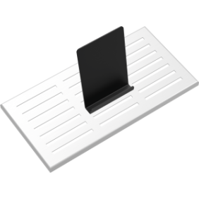 BARAZZA Supporto per tablet e smartphone in acciaio inox nero 1CSTN  - RICHIEDERE PREVENTIVO