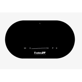 FOSTER  Touch Control per 4 zone Q4/filotop, Serie Modular Induction, Nero  -  7368 040