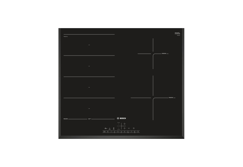 Bosch Piano Cottura a Induzione PXE651FC1E Finitura Nero da 60cm